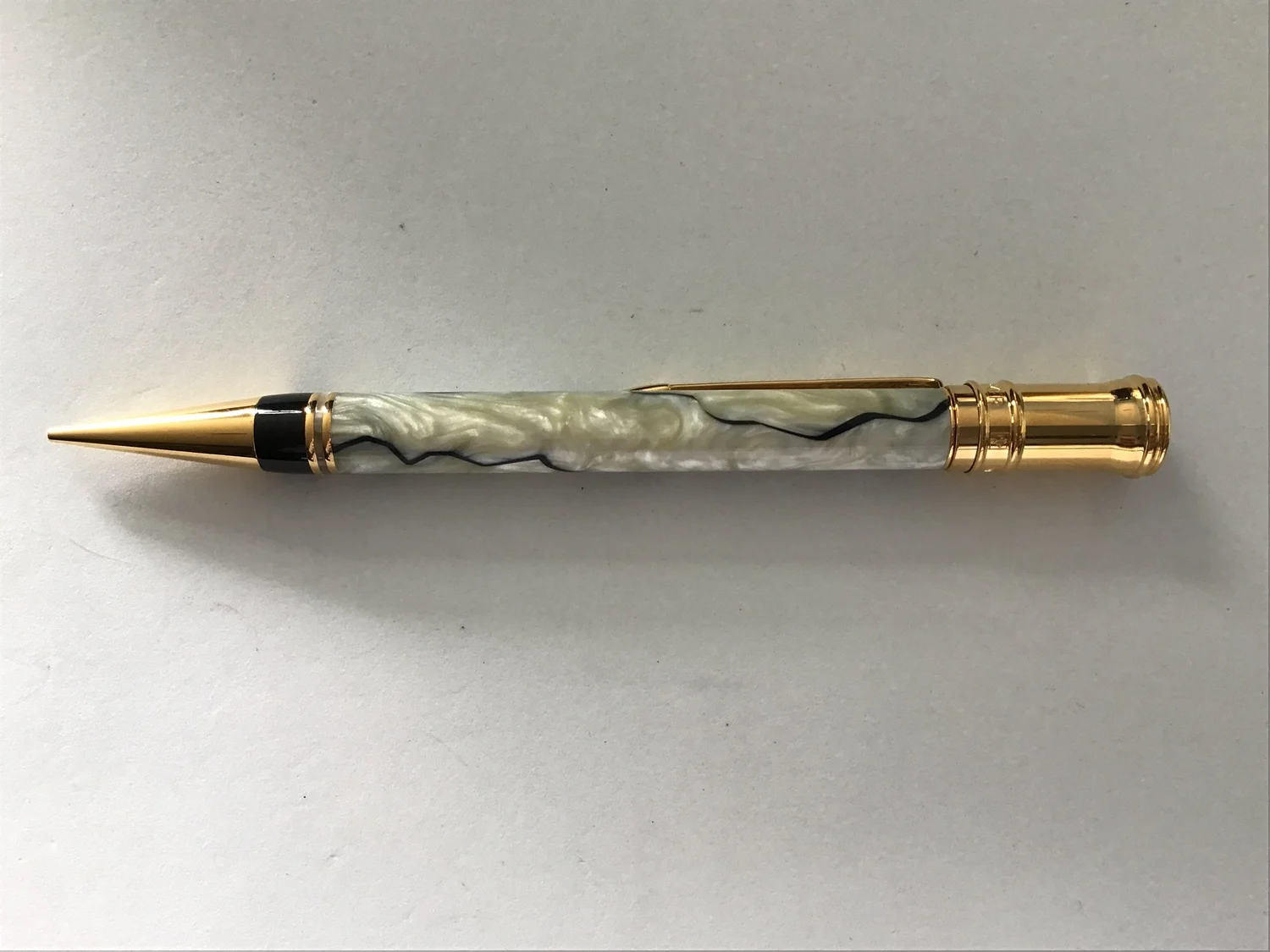 First Generation Parker Duofold Black & Pearl International